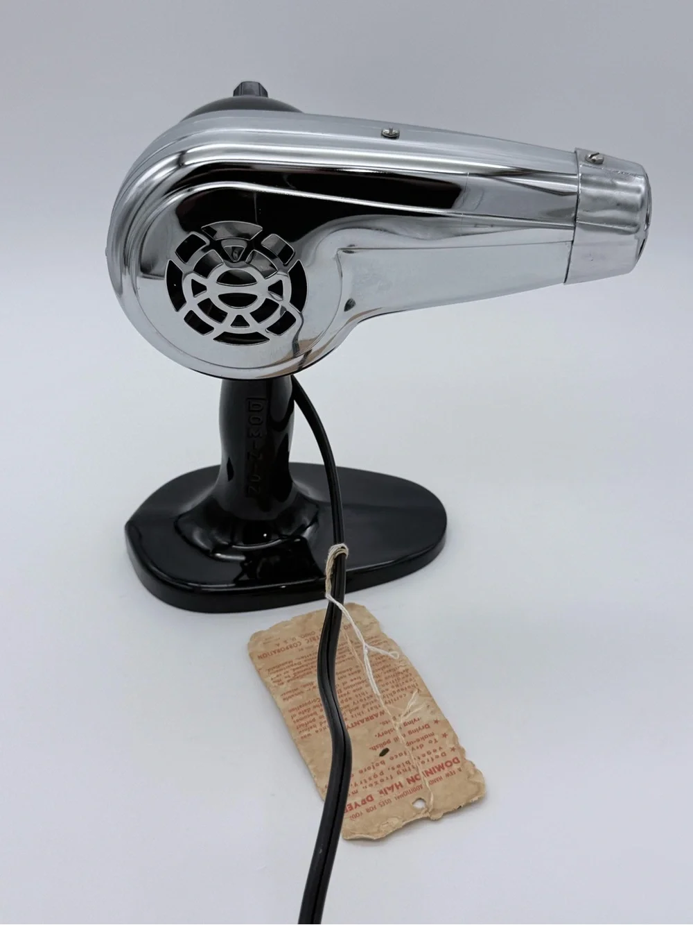 Vintage Dominion Princess Hair Dryer With Handstand Hot Or Cold Air TESTED